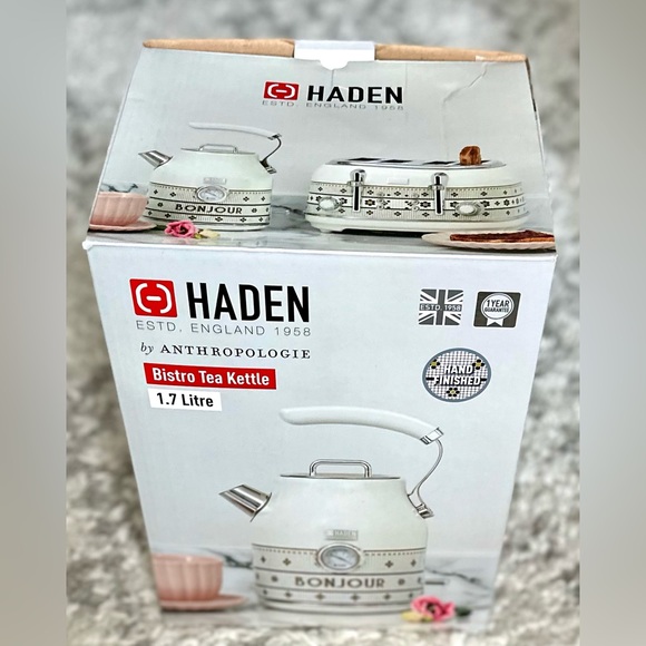🎸ANTHROPOLOGIE x HADEN🎸🔥NWT🔥The Bistro 1.7 Liter Electric Kettle - Picture 5 of 15